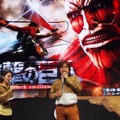 【TGS2015】無双チームの『進撃の巨人』はアニメ第一期エピソードを収録、巨人の各部位はロックオンして攻撃する