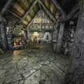 【吉田輝和のVR絵日記】『The Elder Scrolls V: Skyrim VR』で寝てるおっさんに壺乗せてみた