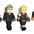 『マインクラフト』に『ファイナルファンタジーXV』のスキンパックが登場！