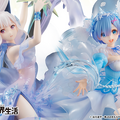 「『Re:ゼロから始める異世界生活】エミリア -Crystal Dress Ver-/レム -Crystal Dress Ver-」（C） 長月達平・株式会社KADOKAWA刊／Re:ゼロから始める異世界生活製作委員会