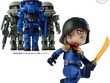 「ガンダム」セイラさんやランバ・ラル、グフをラインナップ！独自の分割設計とパーツ換装ギミック搭載の新フィギュア「bit lot」第2弾が12月15日発売 画像