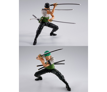 緑色の刀を持つ小型フィギュア 緑色の刀を持つ小型フィギュア