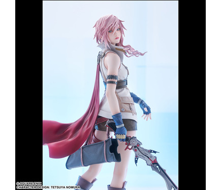 振り向く姿が美しい…！『FF13』より「ライトニング」フィギュアが予約