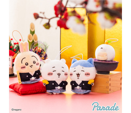 袴姿の「ちいかわ」たちが新年をお祝い！“オデのお汁粉”も気になる