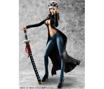 ONE PIECE」の「トラファルガー・ロー」女体化フィギュアが登場