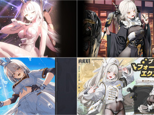 新コスは、まさかの“穿いてない”!? 『勝利の女神：NIKKE』バニーに着物、ユニフォームと多彩な「ブラン」の魅力爆発【フォトレポ】 画像