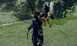 『モンハンライズ』ではオトモーアイルーに“たかいたか~い”が出来る! 待望の短編動画第2弾