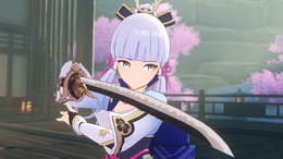 『原神』神里綾華の剣術、まさに武士!目にもとまらぬ居合道…その特徴をチュートリアル動画でチェック