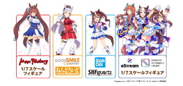 『ウマ娘』フィギュア制作進行中!スカーレットは1/7スケール、ゴルシはねんどろいど、テイオーは可動式に