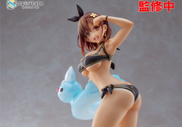 きらめく“日焼け跡”の破壊力！褐色肌が眩しい「ライザ」黒水着フィギュア、制作決定