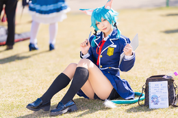 シノン（制服）『ソードアート・オンライン』／東雲 氷（@kri_cos）、撮影：乃木章