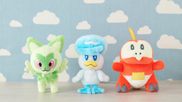 『ポケモンSV』ニャオハ・ホゲータ・クワッスの“うるつや瞳”に癒される！人気シリーズ「キミきめぬいぐるみ」に仲間入り