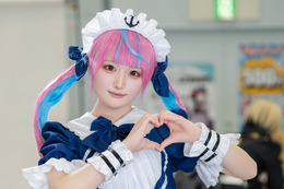 湊あくあ「ホロライブ」/みら(@tehslu__cos_xxx)