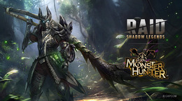 コレクションMMORPG『RAID: Shadow Legends』と『モンスターハンター』コラボレーションイベント開催!リオレウス装備剣士など5人のチャンピオンが登場