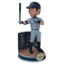 イチロー選手の功績を称えた、世界限定3,000個のボブルヘッド人形が発売決定！米国野球殿堂入り発表の1月22日に先行予約販売