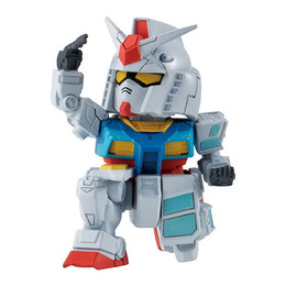 デフォルメされたデザインで並べると可愛い！大阪・関西万博「RX-78F00/E ガンダム」と「ハロ」がガシャポンフィギュアとして発売へ