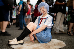 綾波レイ「エヴァンゲリオン」／欸抖（Instagram：eh.doh_030）