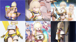 『勝利の女神:NIKKE』元祖“ふとましい”なエレグに何が起きた!? 人気投票16位だった彼女が、水着姿でドロシー(第4位)にダブルスコアの“4.4万いいね”!【フォトレポ】