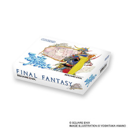 『FF』ゲーム開封前のワクワクする気持ちが蘇る!当時のパッケージ風梱包のTシャツや『VI』までのキャラクターグッズがズラリ