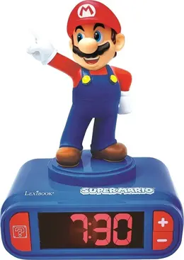 マリオとヨッシーの目覚まし時計！サウンドエフェクト付きの「SUPER MARIO フィギュア目覚まし時計」が2025年12月発売