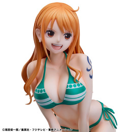 「ワンピース」水着姿の「ナミ」が1/4スケールで巨大フィギュアに！明るい笑顔&抜群のスタイルでファンを魅了