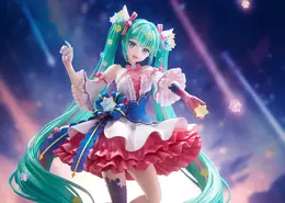 ツインテや衣装に散りばめられた星が綺麗！「初音ミク」エキスポ10周年記念イラストコンテストのキービジュアルフィギュアが再販