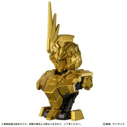 「ユニコーンガンダム3号機 フェネクス」が胸像フィギュアに!デストロイモードも決まるメカニカルバストDX弾、ガシャポンオンライン限定で販売