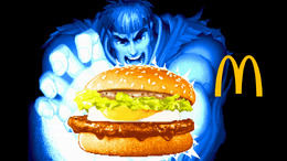 『ストリートファイター』×マクドナルドが初コラボ!期間限定バーガー3種を10月22日より販売―「ベガ・スマイル」と対戦する『スト2』仕様のCMも
