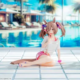 夏の雰囲気満載!『ウマ娘』スマートファルコンとコパノリッキーが、1.5周年楽曲「Gaze on Me!」ライブ衣装でプライズフィギュア化