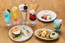 『モンハンワイルズ』×「ホロライブ5期生」コラボカフェのメニュー&グッズ公開!獅白ぼたんら4名のイメージフード、Tシャツやアクスタなど販売