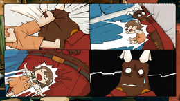 『ギルティギア』石渡氏も関わる、見下ろし型ガンアクションADV『DAMON and BABY』配信中―子連れ魔王の心温まる物語