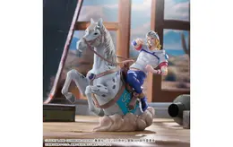 「ジョジョ 7部」乗馬姿の「ジョニィ・ジョースター」「ジャイロ・ツェペリ」プライズフィギュアが躍動感満載!並べて飾ることで世界観をより楽しめる
