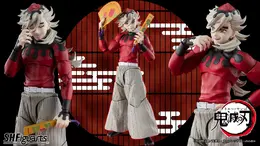 「鬼滅の刃」より「童磨」がS.H.Figuarts化!扇一式、豊かな表情パーツが付属ー胡蝶しのぶら4名の「フィギュアーツZERO」再販も