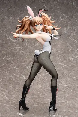 抱えるほどデカいビッグサイズバニー!『ダンガンロンパ』より「江ノ島盾子」1/3スケールフィギュアが予約受付中、おへそと足元は布製網タイツ