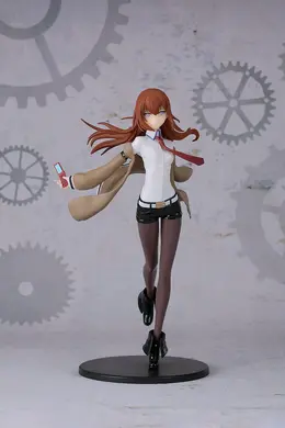 『STEINS;GATE』より「牧瀬紅莉栖」組み立て式プラモデルが予約開始！改造制服姿とロングヘアーをなびかせて颯爽と走りだす様子で立体化