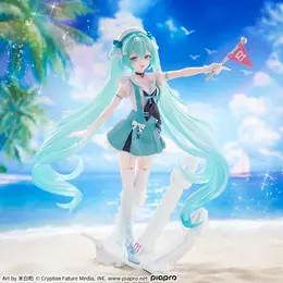 セーラー衣装がカワイイ「初音ミク」フィギュアが9月18日よりプライズ展開!イラストレーターの米白粕先生がデザイン