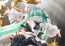 髪は過去最高クラスのボリューム!「初音ミクシンフォニー 2025」メインビジュアルが、グッスマ最高峰ラインSCで1/7スケールフィギュア化