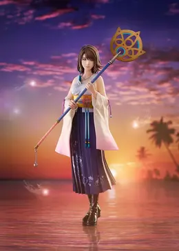 美しすぎる『FF10』ユウナの1/6.5スケールフィギュアが予約受付中!特徴的な衣装や装飾を細部まで再現、台座にはタイトルロゴも