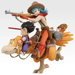 「ドラゴンボール」新作一番くじが最高にエモい!コミック表紙の「悟空&ブルマ」、ジェットモモンガに乗る「ヤムチャ&プーアル」たちを立体化