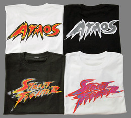 『スーパーストリートファイターIV』とatmosのコラボTシャツ発売