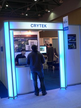 【GSTAR】クライテック、開発中のゲームエンジンとマップ作成ツールをアピール