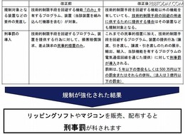 法律改正の概要（ACCS公開資料より）