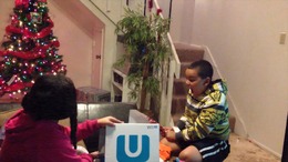 Wii Uをプレゼントされた少年