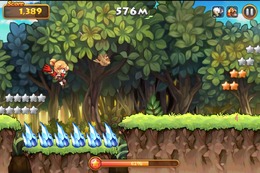 LINEゲーム、ラインニングアドベンチャー『LINE ウィンドランナー』をリリース