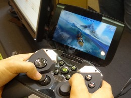 【GDC 2013】NVIDIAのゲーム機「Project SHIELD」を体験 (動画あり)