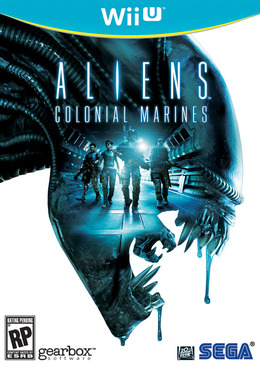 Wii U版『Aliens: Colonial Marines』パッケージ