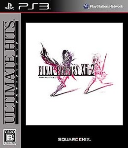 PS3版『アルティメット ヒッツ ファイナルファンタジーXIII-2 プラチナコレクション』パッケージ