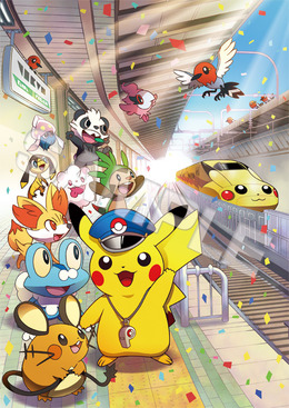 ポケモンストア 東京駅店　イメージイラスト