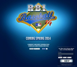 『R.B.I. Baseball 14』 公式サイト