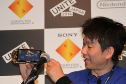 Unite Japan 2014にて「Unity for PlayStation Mobile」で開発したデモを披露したSCE多田浩二氏